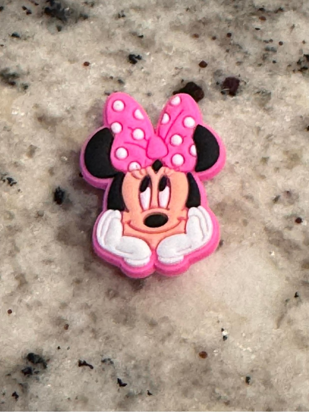 CROCS Minnie Mouse Pink Bow Jibbitz Charm